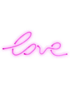 Set di 3 insegne LED al neon SUSIE Rosa