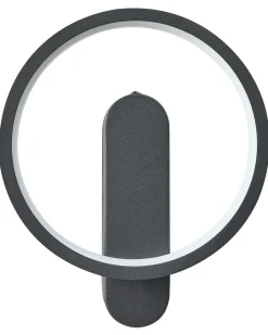 Set di 2 lampade da parete BLIES LED Metallo Nero