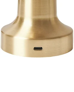Set di 2 lampade da tavolo a LED senza fili JOANES con dimmer Metallo Oro