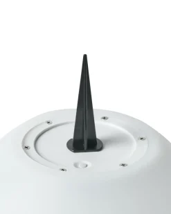 Set di 3 lampade solari a sfera LED per esterni LOBAINA con telecomando Bianco