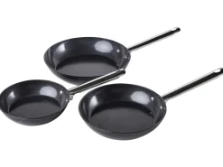 Set di 3 padelle ELITE PRO Nero