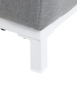Set di 2 poltrone da giardino ROVIGO Tessuto Grigio