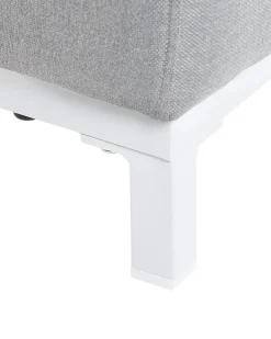 Set di 2 poltrone da giardino ROVIGO Tessuto Grigio chiaro