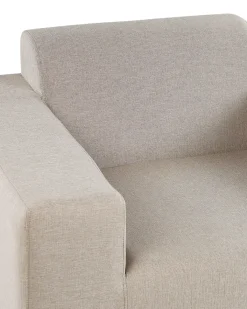 Set di 2 poltrone da giardino ROVIGO Tessuto Beige
