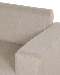 Set di 2 poltrone ROVIGO Tessuto Beige