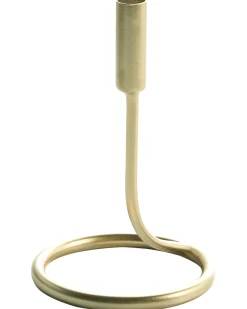 Set di 2 portacandele BUNYU Metallo 19/28 cm Oro