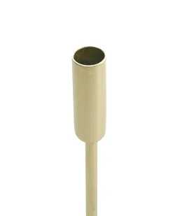 Set di 2 portacandele BUNYU Metallo 19/28 cm Oro