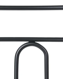 Set di 2 sedie da giardino AGEROLA Metallo Nero