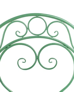 Set di 2 sedie da giardino ALBINIA Metallo Verde