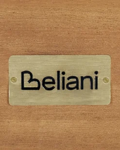 Set di 4 sedie da giardino BARATTI Legno d'acacia Marrone