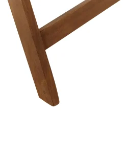 Set di 6 sedie da giardino con cuscini AMANTEA Legno d'acacia Grigio