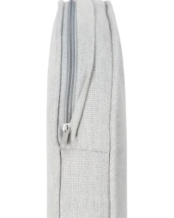 Set di 6 sedie da giardino con cuscini FLAVIA Metallo Bianco