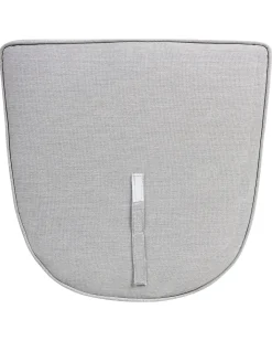 Set di 6 sedie da giardino con cuscini FLAVIA Metallo Bianco