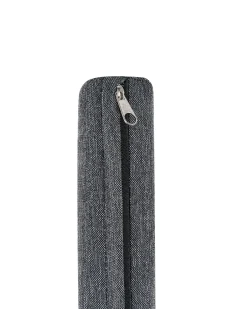 Set di 8 sedie da giardino con cuscini TACENO Metallo Grigio