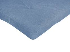 Set di 8 sedie da giardino con cuscini MAUI PREMIUM Legno d'acacia Blu