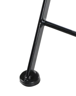 Set di 2 sedie da giardino CORIANO Pieghevole Metallo Nero