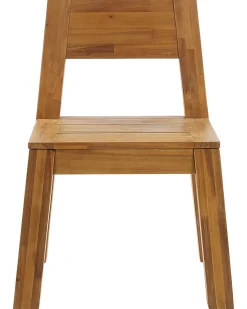 Set di 6 sedie da giardino LIVORNO Legno d'acacia Marrone