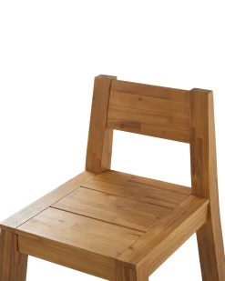 Set di 6 sedie da giardino LIVORNO Legno d'acacia Marrone
