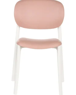 Set di 4 sedie da giardino MUSANO Rosa pastello