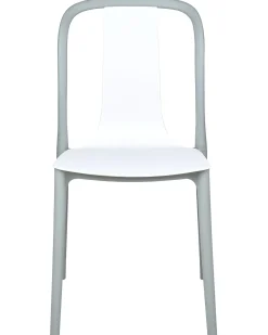 Set di 8 sedie da giardino SPEZIA Bianco