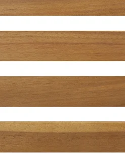 Set di 6 sedie da giardino TOLVE Legno d'acacia Marrone