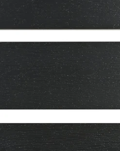Set di 6 sedie da giardino VERNIO Nero/Argento