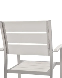 Set di 6 sedie da giardino VERNIO Bianco