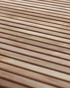 Set di 6 sedie da giardino VIAREGGIO Legno di teak Marrone