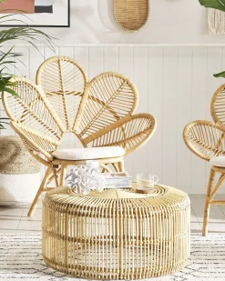 Set di 2 sedie Peacock FLORENTINE Rattan Naturale