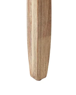 Set di 2 sgabelli da bar per giardino TALAMONE Legno d'acacia Beige