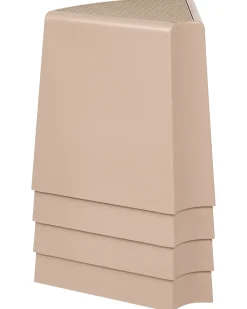 Set di 4 sgabelli da giardino EVROS Beige