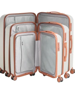 Set di 3 valigie rigide TONSAI Bianco sporco
