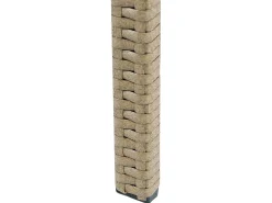 Set divani con tavolino MARSALA Rattan sintetico (PE) Marrone chiaro