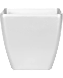 Set di 2 vasi per piante ASTRAS 50 cm Argento