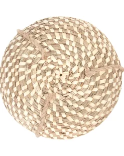 Set di 2 vasi per piante REMORA Alghe marine 22/14 cm Naturale