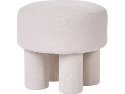 Sgabello CANBY Bouclé Bianco sporco