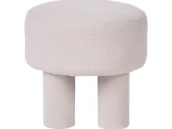 Sgabello CANBY Bouclé Bianco sporco