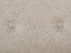 Sgabello contenitore MALLARD Pelle sintetica Beige