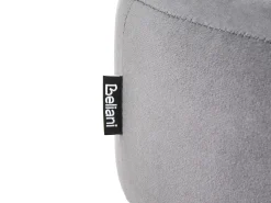 Sgabello DELCO Velluto Grigio