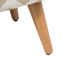 Sgabello TAKOMA Cotone Beige