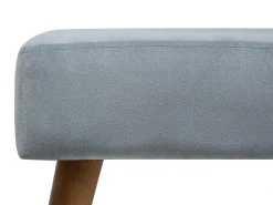 Sgabello TAKOMA Velluto Grigio