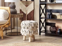 Sgabello THONDI Cotone Beige