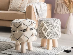 Sgabello THONDI Cotone Beige