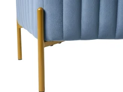 Sgabello UTAH Velluto Blu