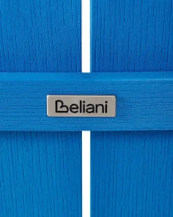 Sgabello da bar da giardino ADIRONDACK Materiale sintetico Blu