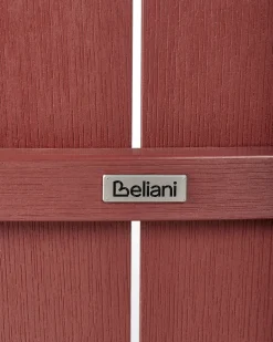 Sgabello da bar da giardino ADIRONDACK Materiale sintetico Rosso