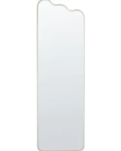 Specchio ABZAC 45 cm 145 cm Metallo Bianco sporco
