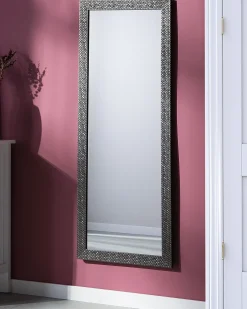 Specchio AJACCIO 50 cm 130 cm Argento