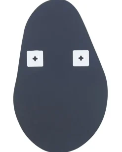 Specchio AUBAGNE 40 cm 65 cm Argento