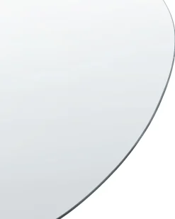 Specchio AUBAGNE 40 cm 65 cm Argento